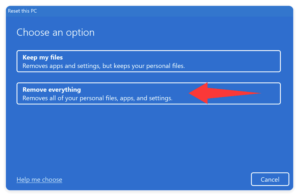 securely erase data on HP laptop