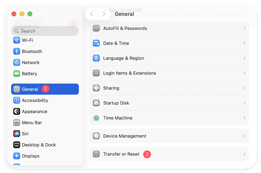 factory reset a MacBook Air