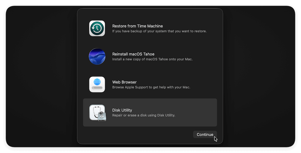factory reset a MacBook Air