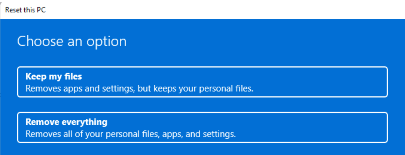 Using Windows Settings