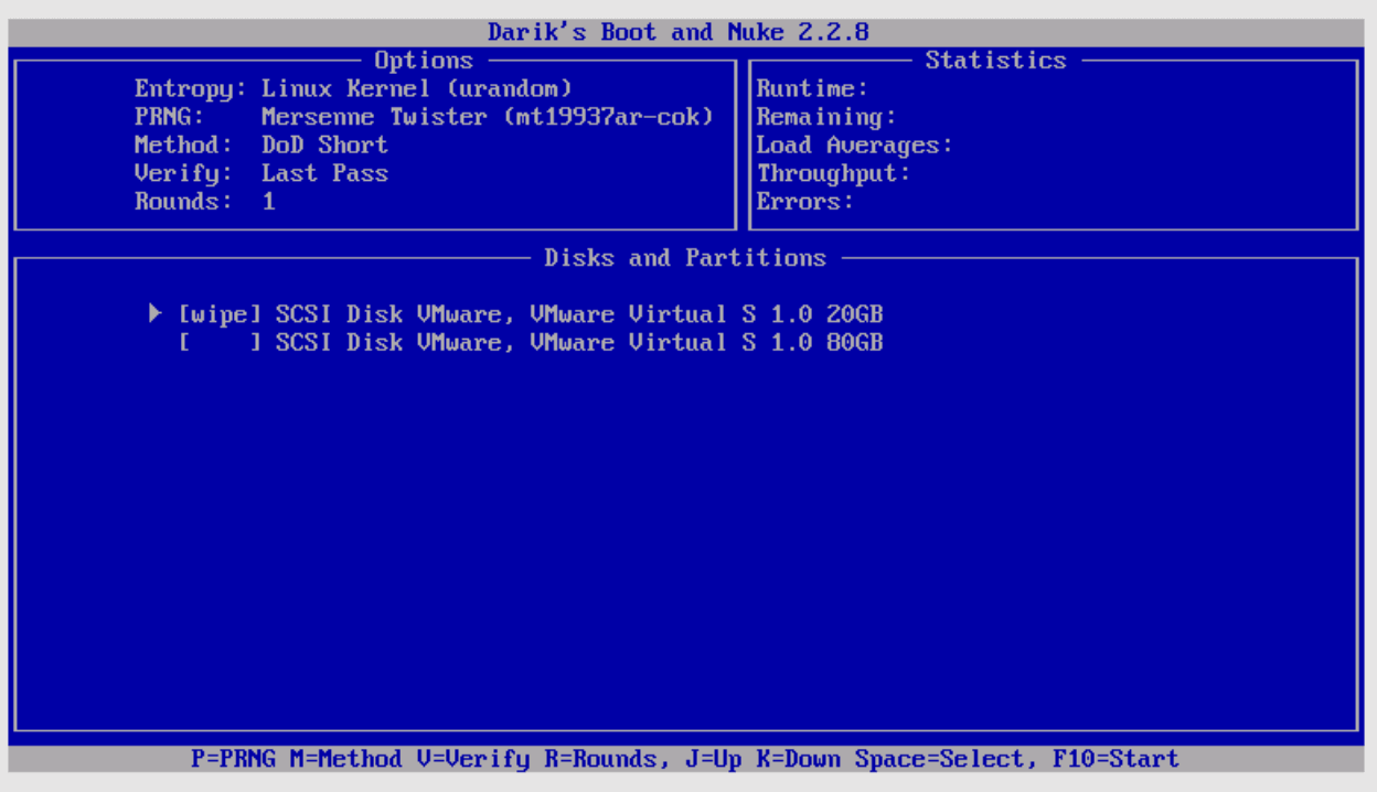 How to Use DBAN