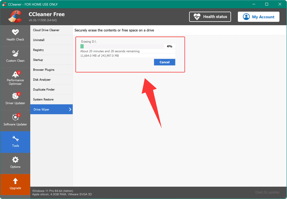 Monitor the Progress