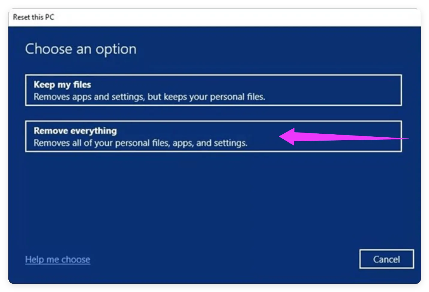 how to permanently wipe hard drive before selling windows 11