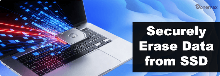 securely erase data from SSD