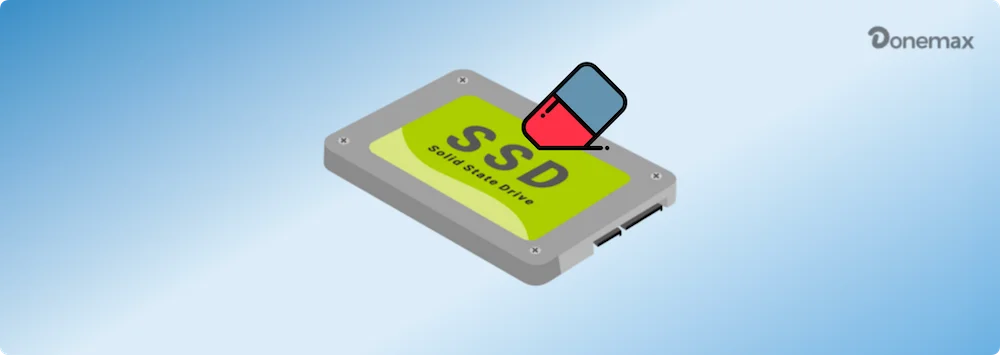 securely erase SSD without damaging drive life