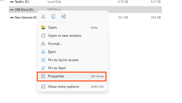 Change Ownership of the Drive