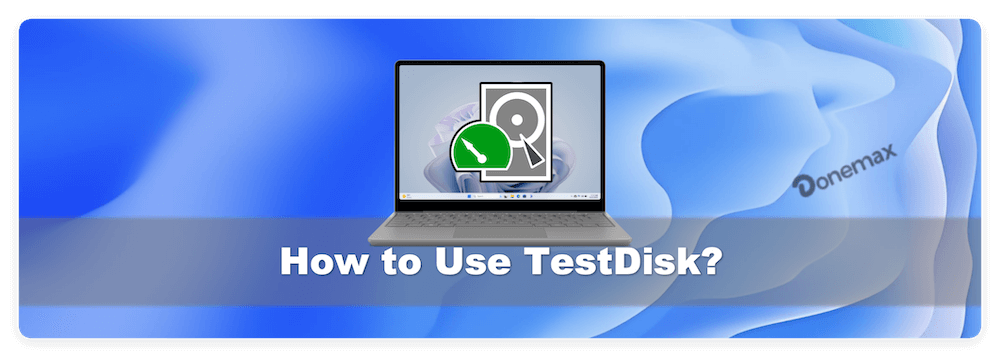 how to use TestDisk