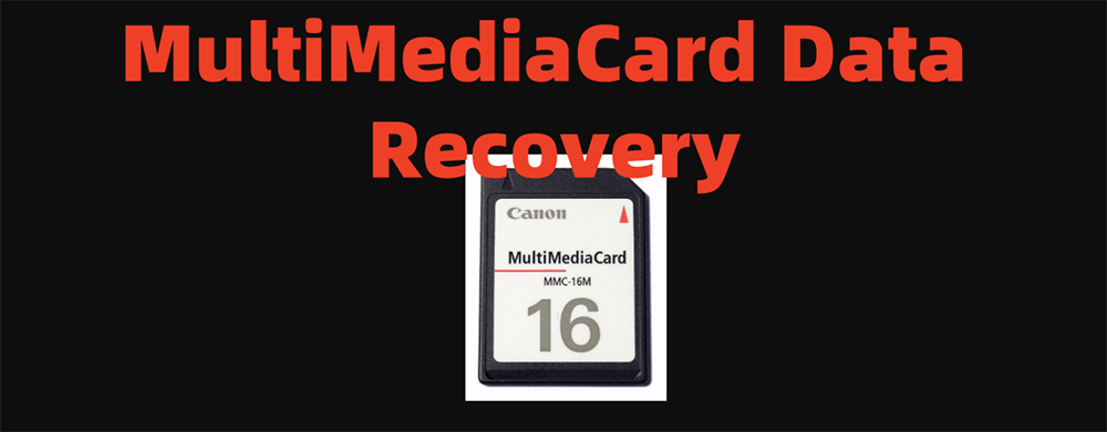 recover lost data from MultiMediaCard
