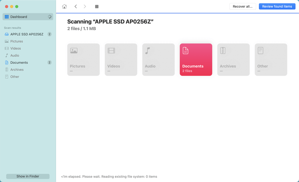 Preview Recoverable Files