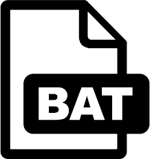 how to recover lost bat file