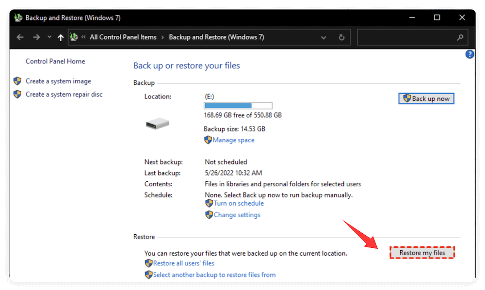 recover lost data after installing Windows 11 25H2