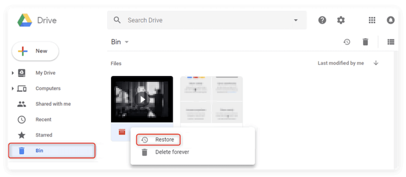 recover delted QuickTime files