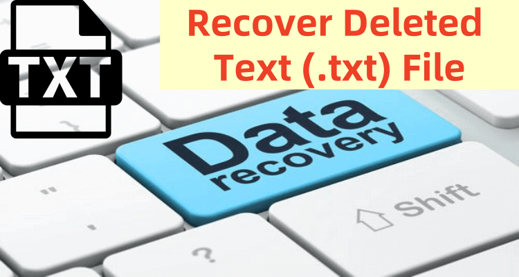 recover deleted text file
