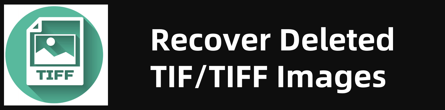 how to recover lost TIFF images