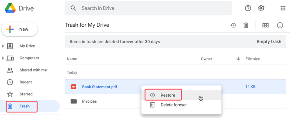 Using Google Drive or Dropbox