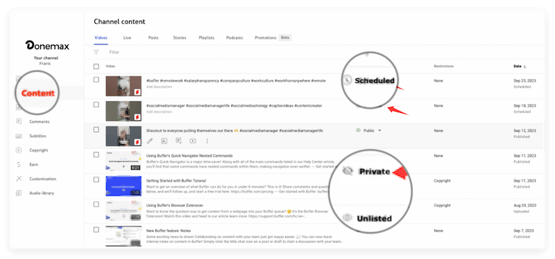 recover deleted YouTube videos