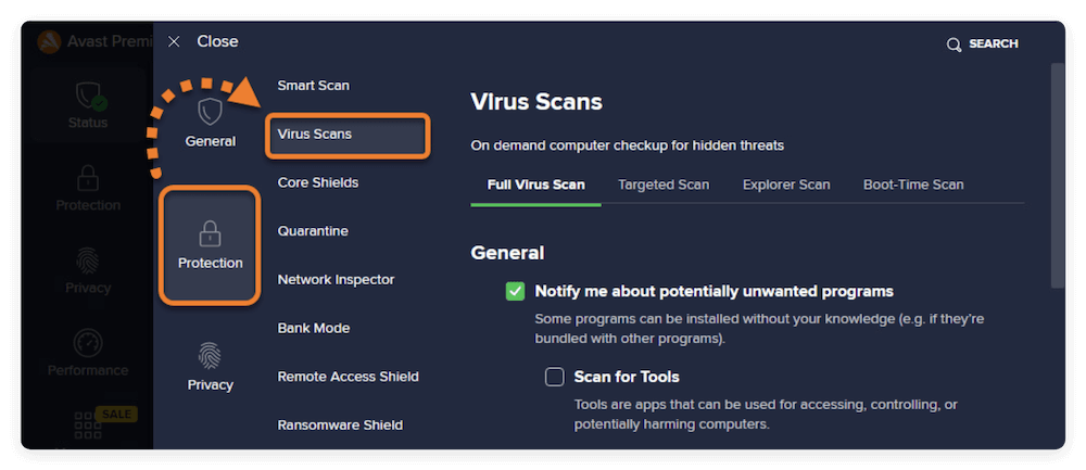 recover files deleted by Avast