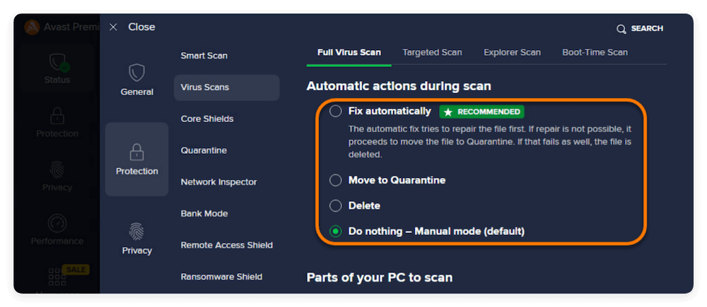 recover files deleted by Avast