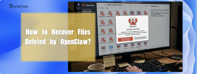 how to recover files deleted by OpenClaw AI agent