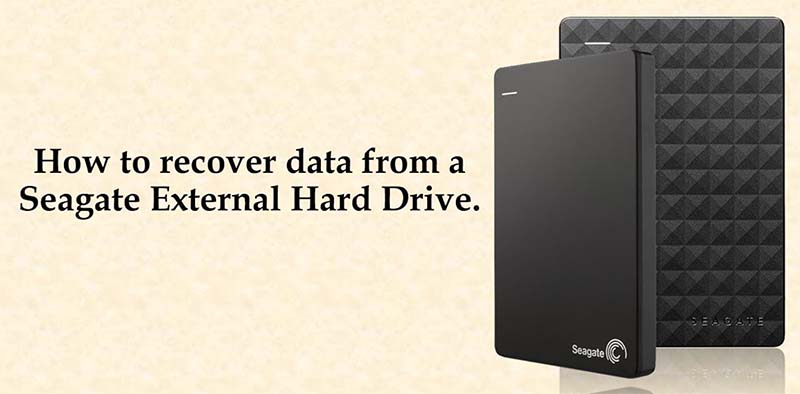 Seagate external hard drive data recovery