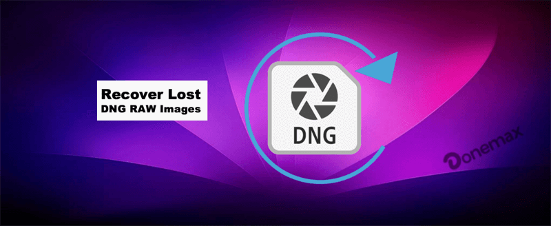 recover lost DNG raw images