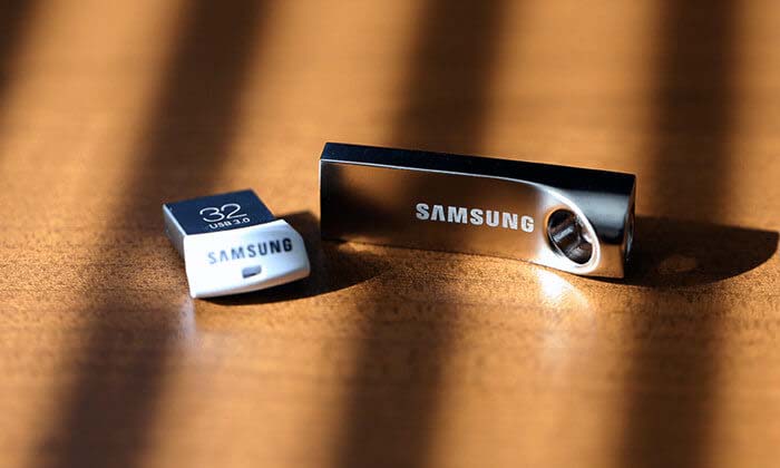 unformat Samsung USB flash drive