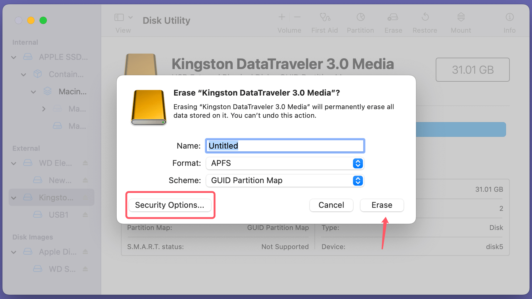 bypass the Trash when deleting files on a Mac