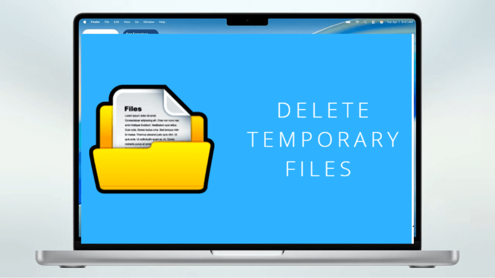 clean up temporary files