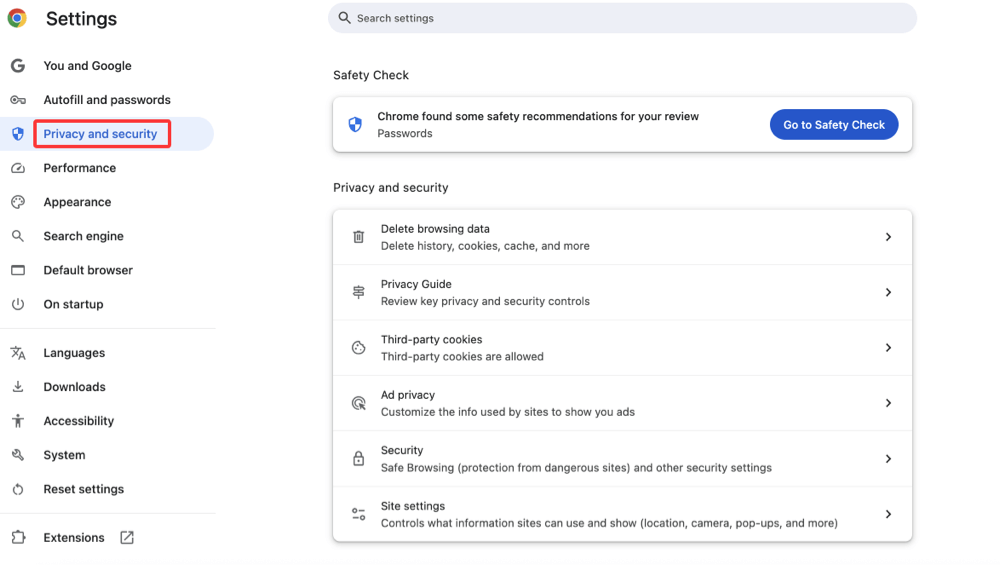 clean up temporary files