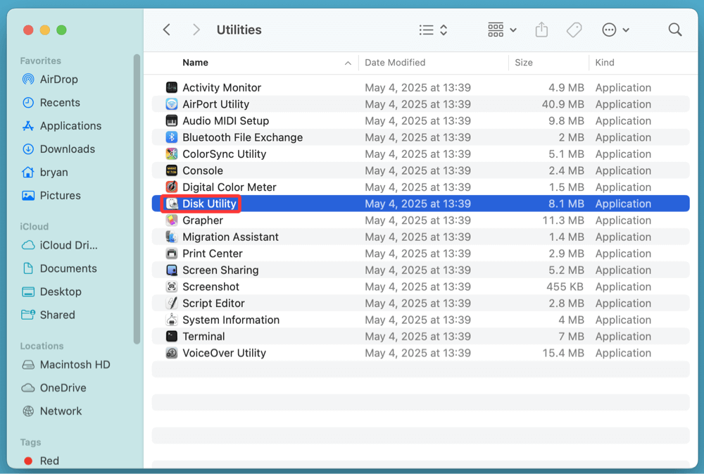 clean up temporary files