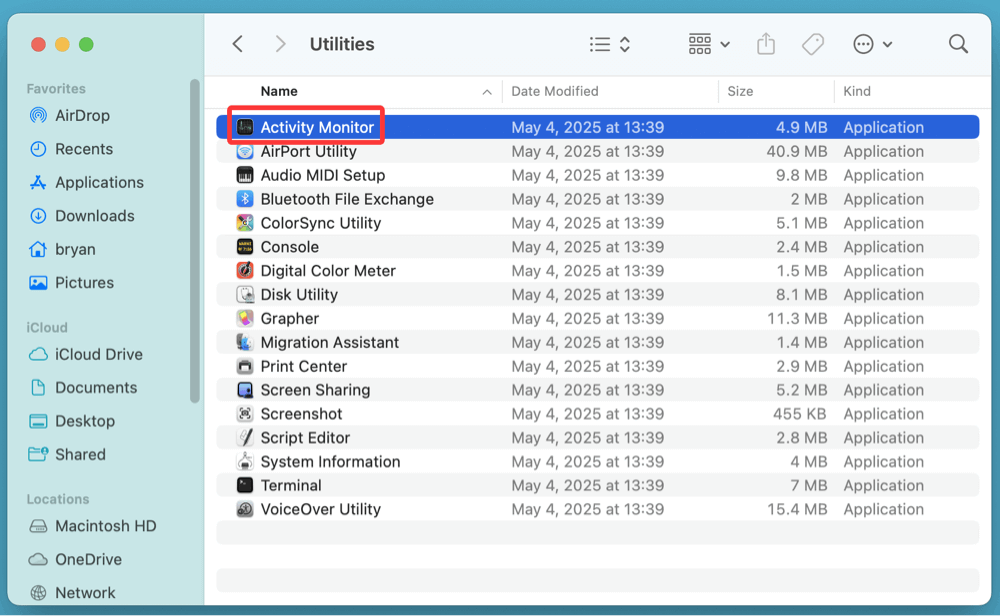 clean up temporary files