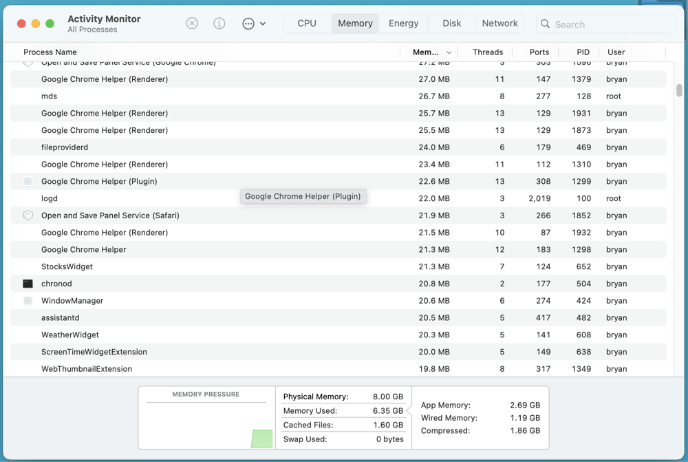 clean up temporary files