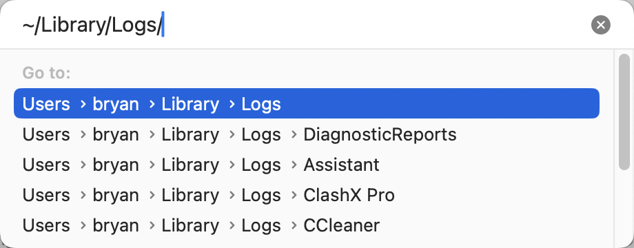 clean up temporary files