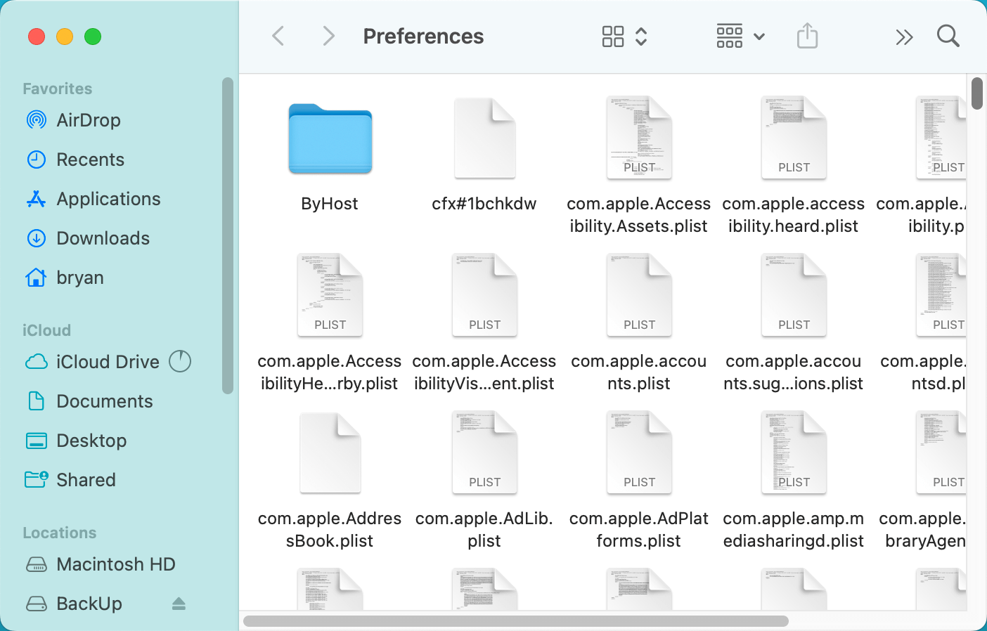 Remove App Plist Files