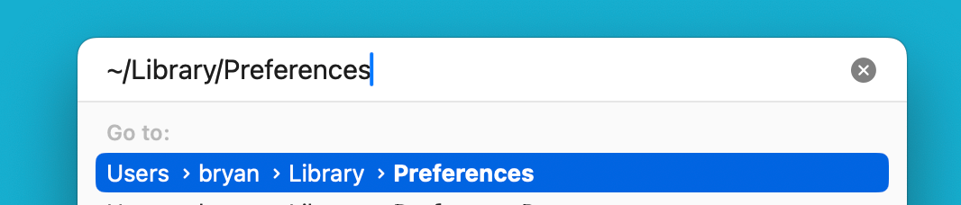 Remove App Plist Files