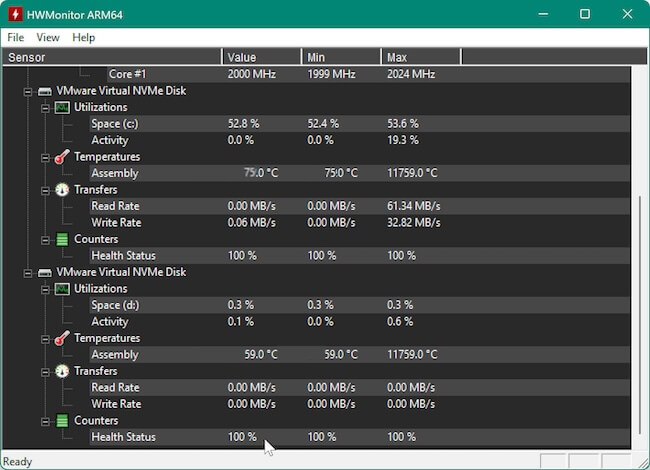 how to detect disk failure on Windows