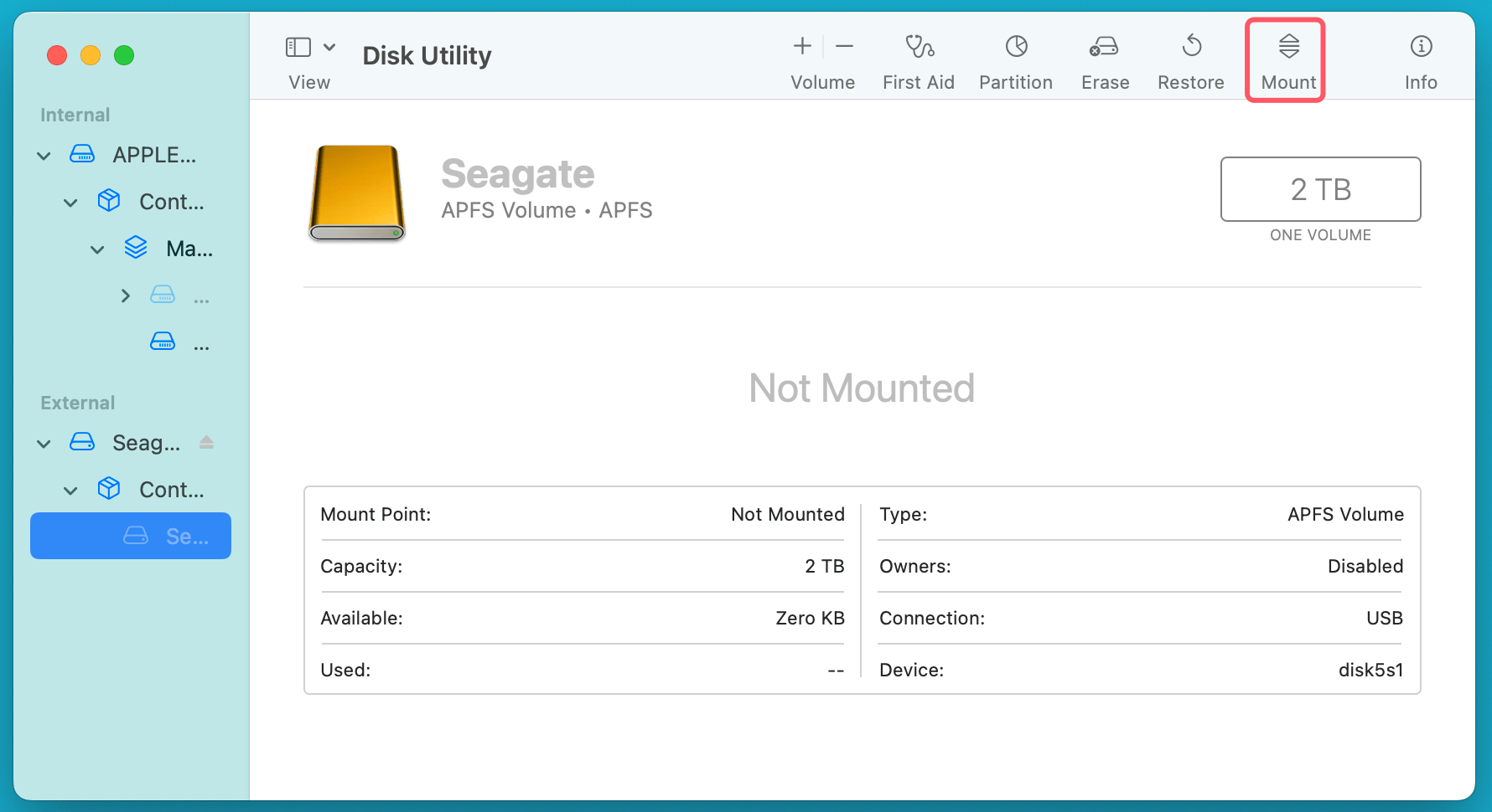 Fix The Disk You Attached Was Not Readable by This Computer on Mac