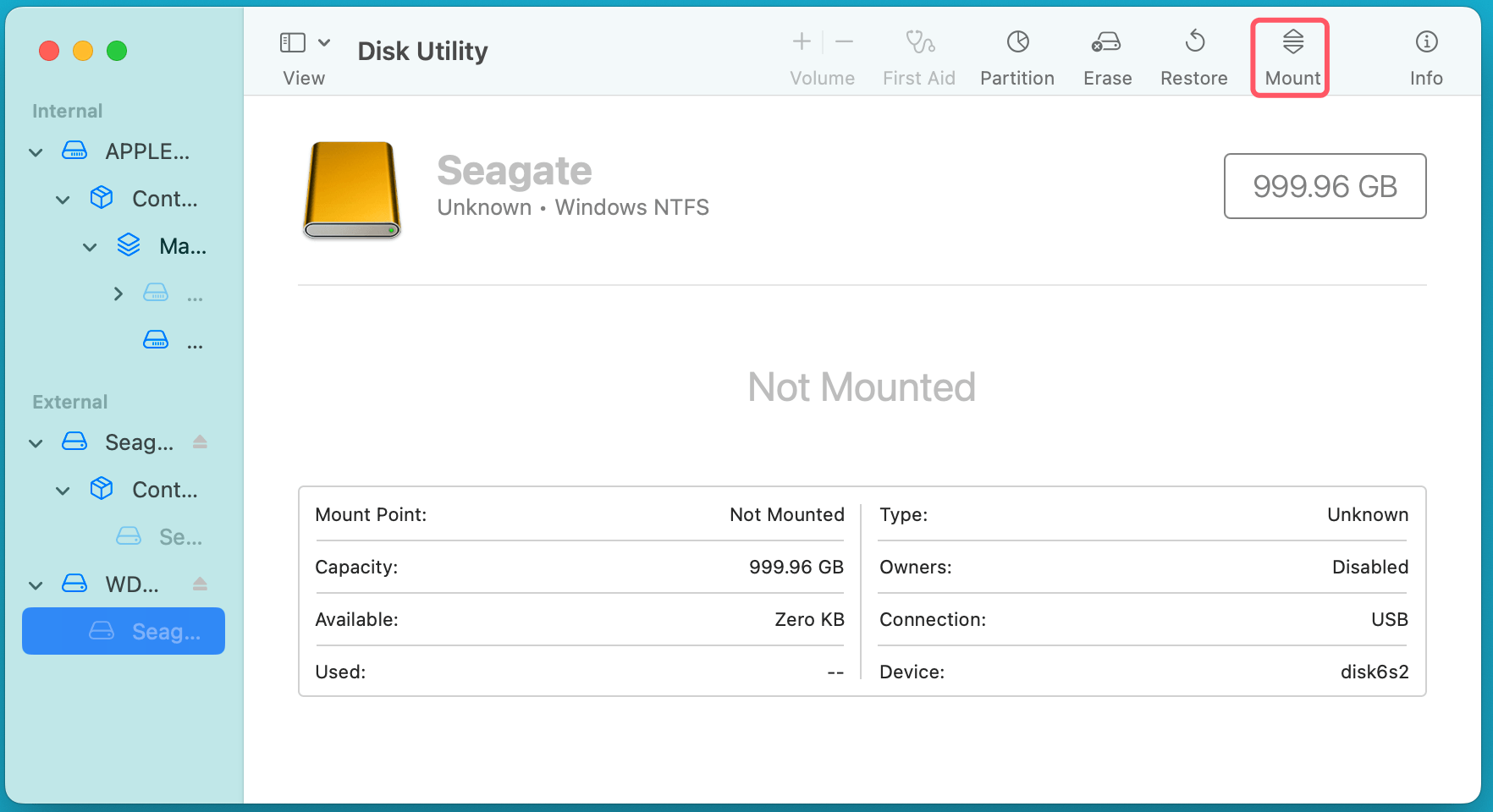 Fix The Disk You Attached Was Not Readable by This Computer on Mac