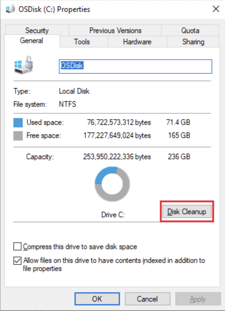 Disk Cleanup