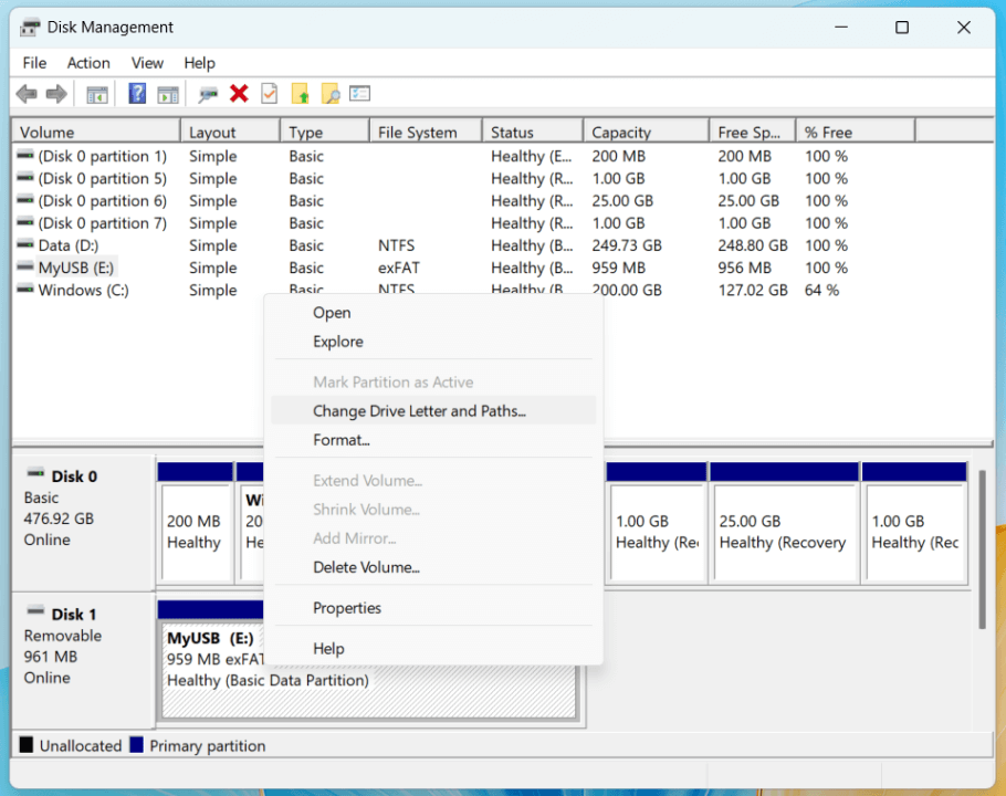 Fix No Media in Disk Management Error