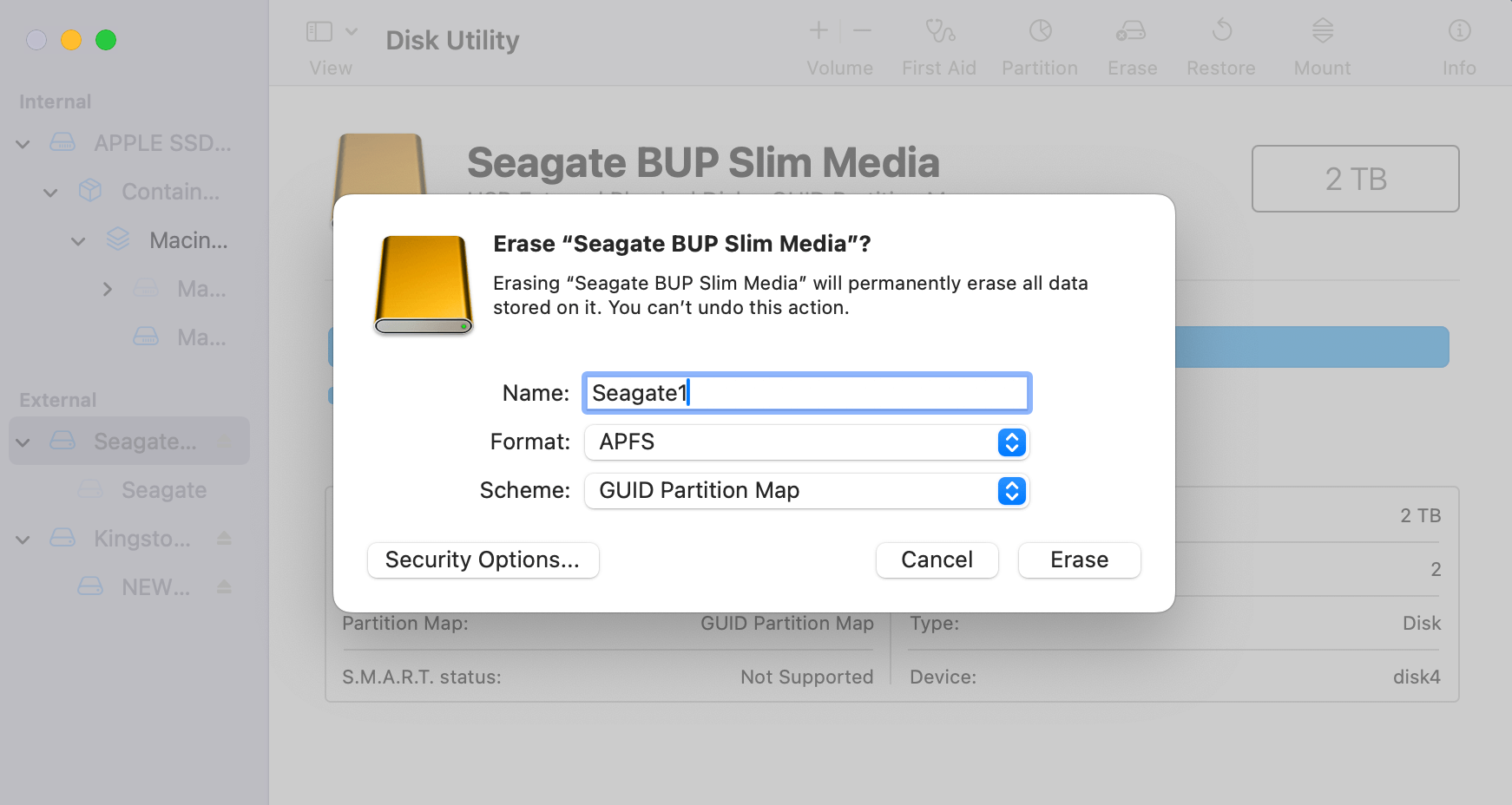 Fix Disk Utility Cannot Recognize Seagate External HDD/SSD on Mac