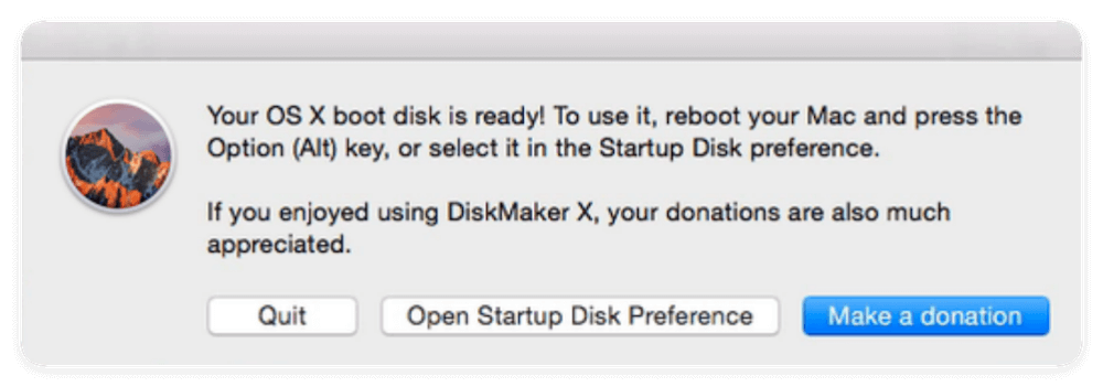 how to use DiskMaker X