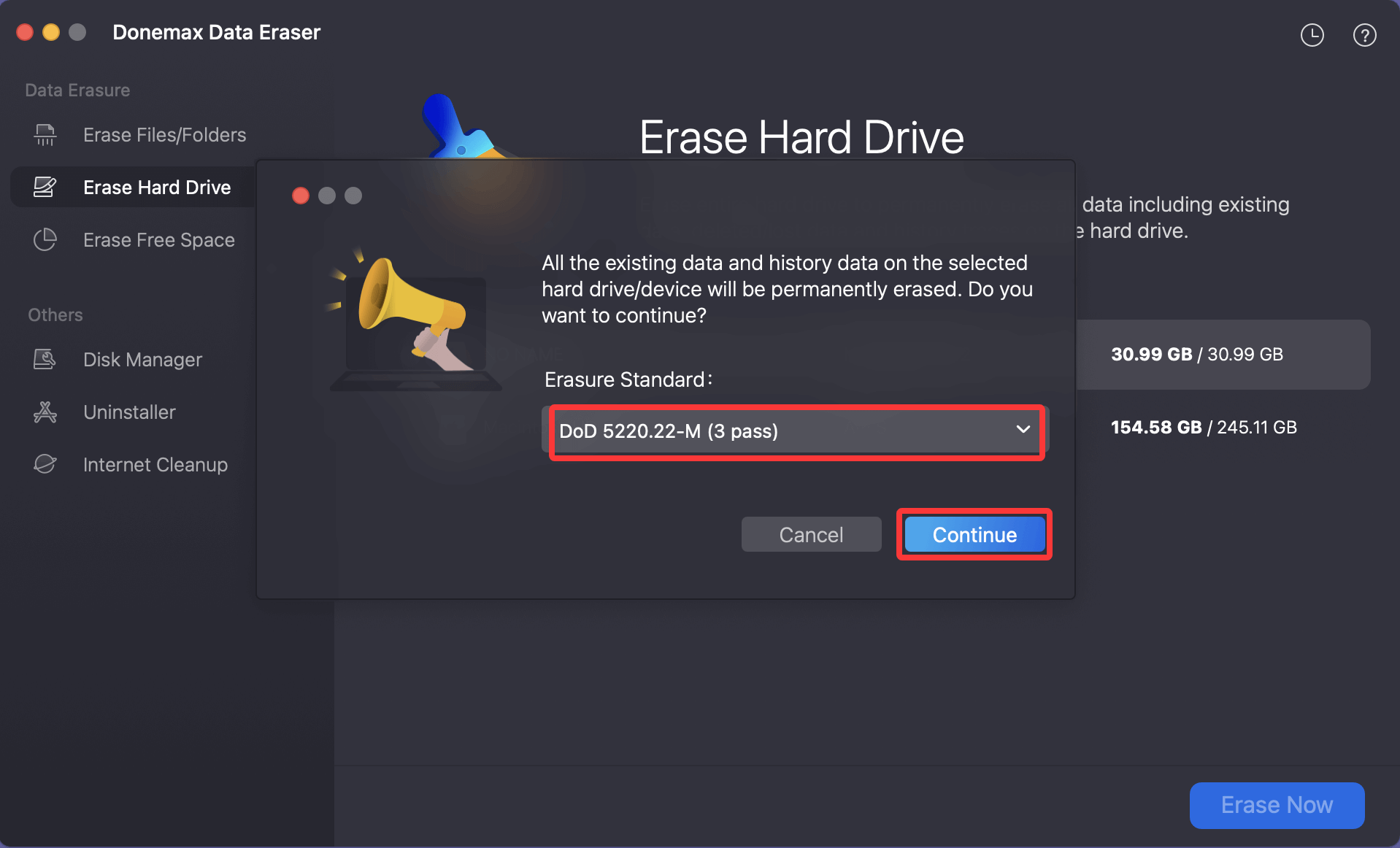 Erase Hard Drive