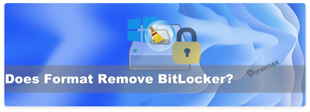 does format remove BitLocker