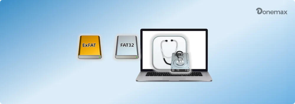 macOS fully supports both ExFAT and FAT32