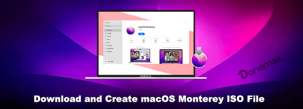 create macOS Monterey ISO file