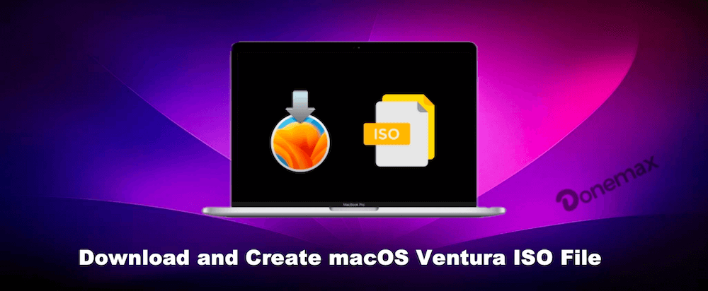 create macOS Ventura ISO file
