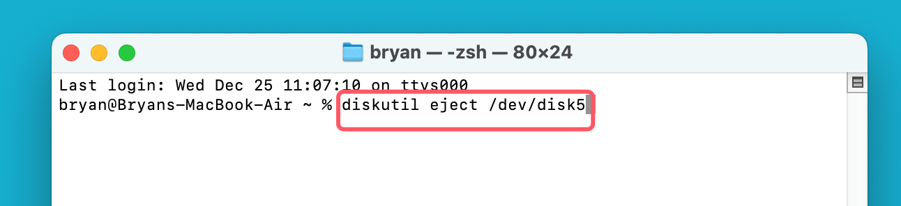 safely ejecting external hard drives on Mac