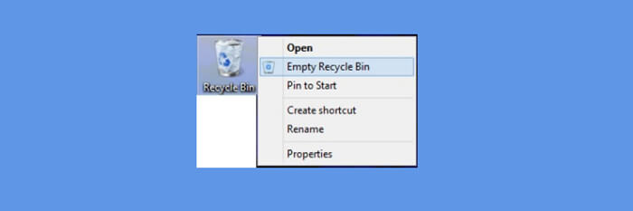 empty recycle bin