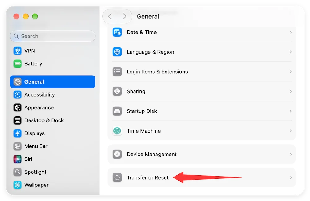 Erase All Content and Settings on Mac
